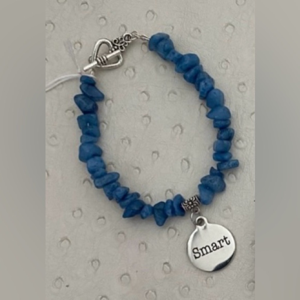 NEW Quartzite bracelet with charm